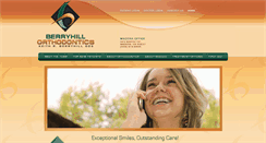 Desktop Screenshot of berryhillortho.com
