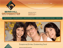 Tablet Screenshot of berryhillortho.com